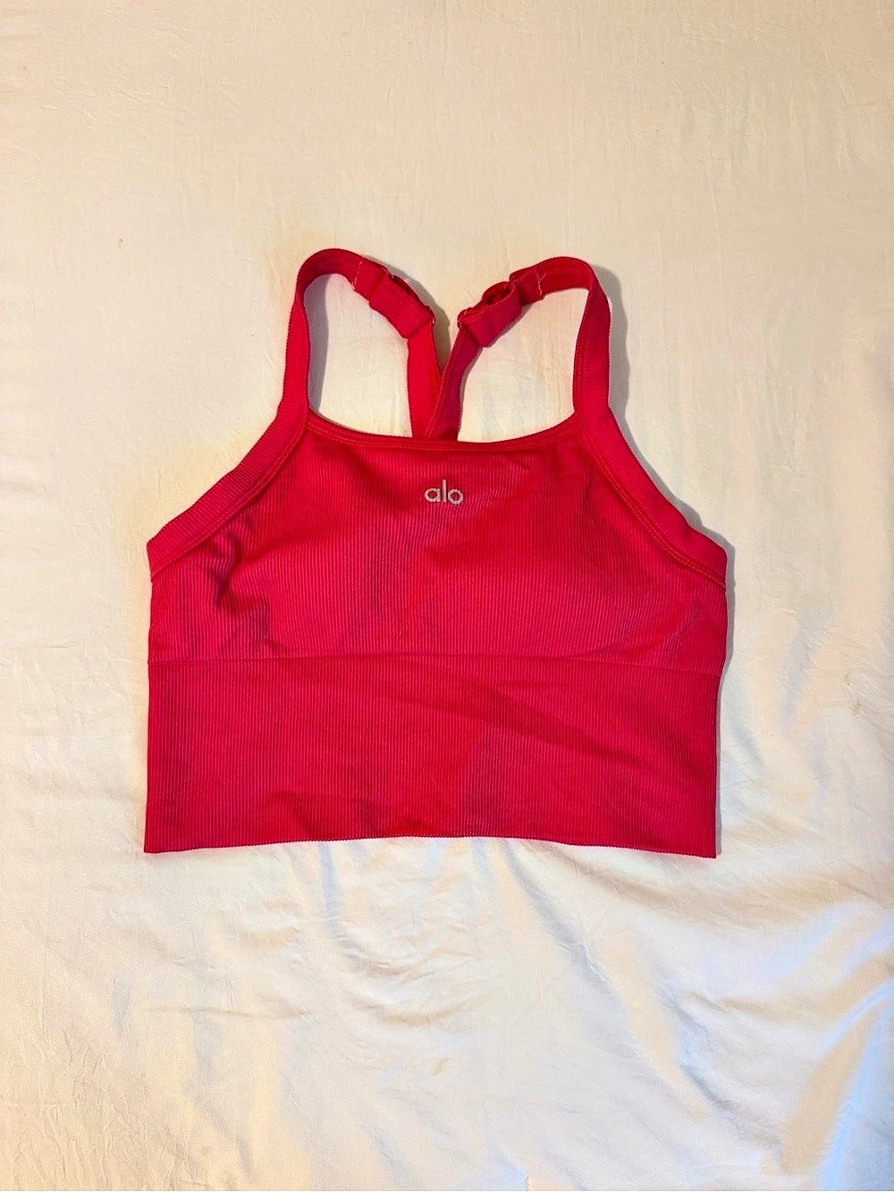 Alo Ribbed Sports Bra